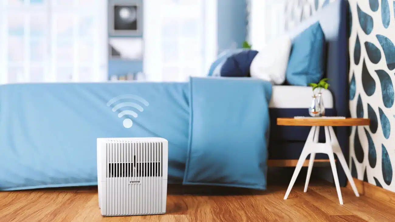 umidificator Venta AH510 pentru aer uscat în casă, potrivit pentru dormitoare