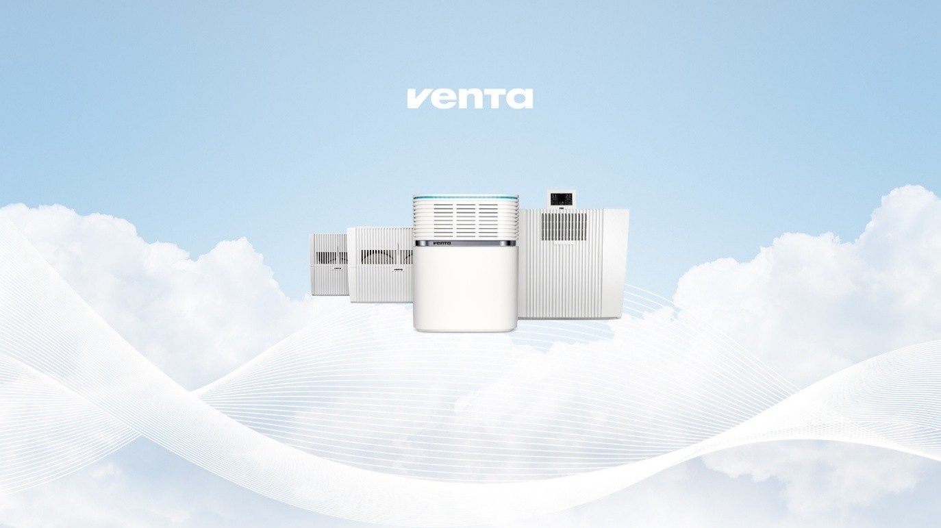 gama de umidificatoare si purificatoare de aer Venta